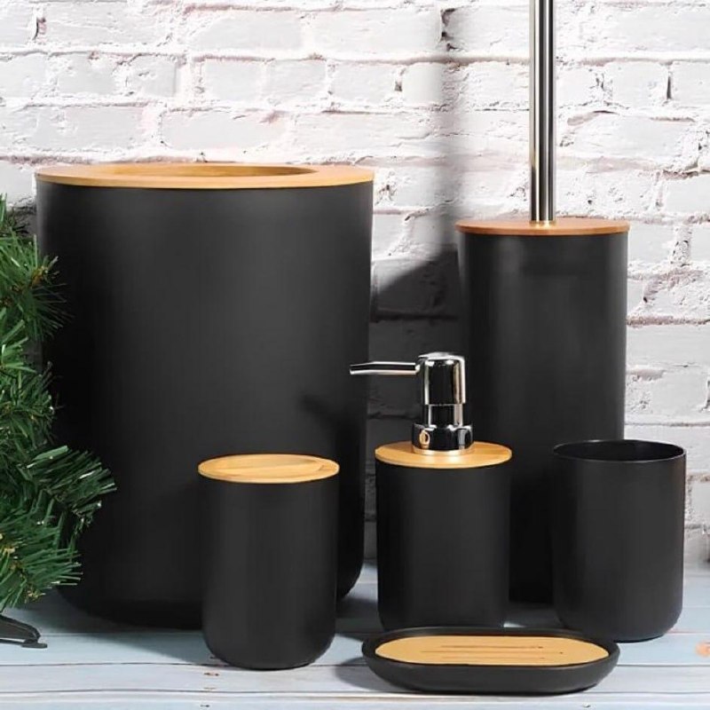 Kit Banheiro Completo 6 Peças