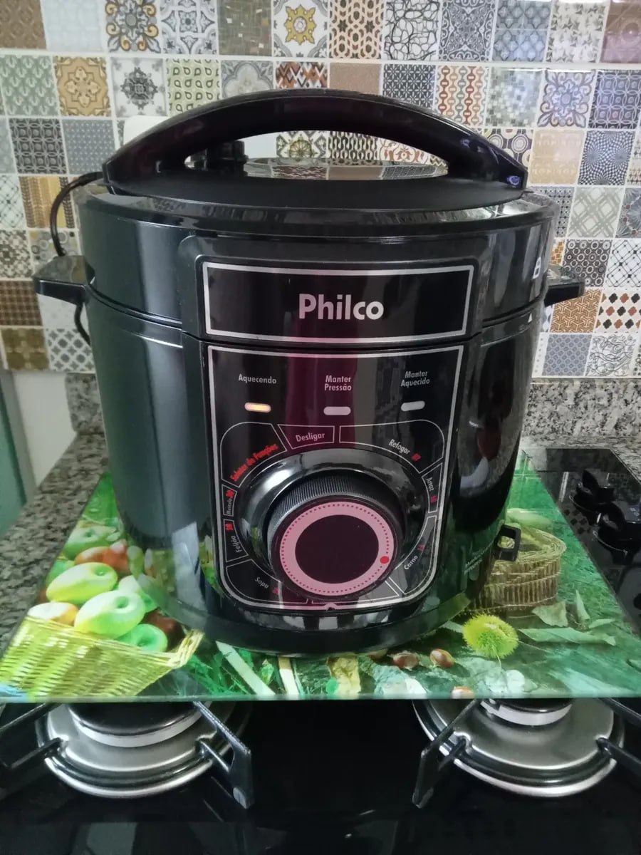 Panela de Pressão Digital Inox 5L 110v