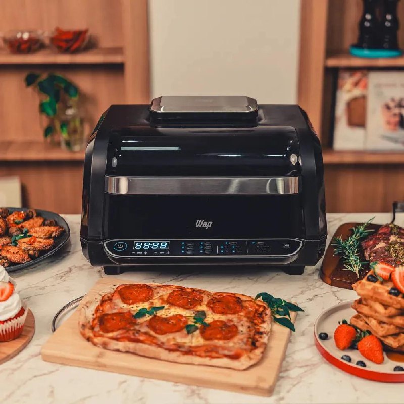 Fritadeira Elétrica Air Fryer 6,6L WAP Barbecue Heat 110v
