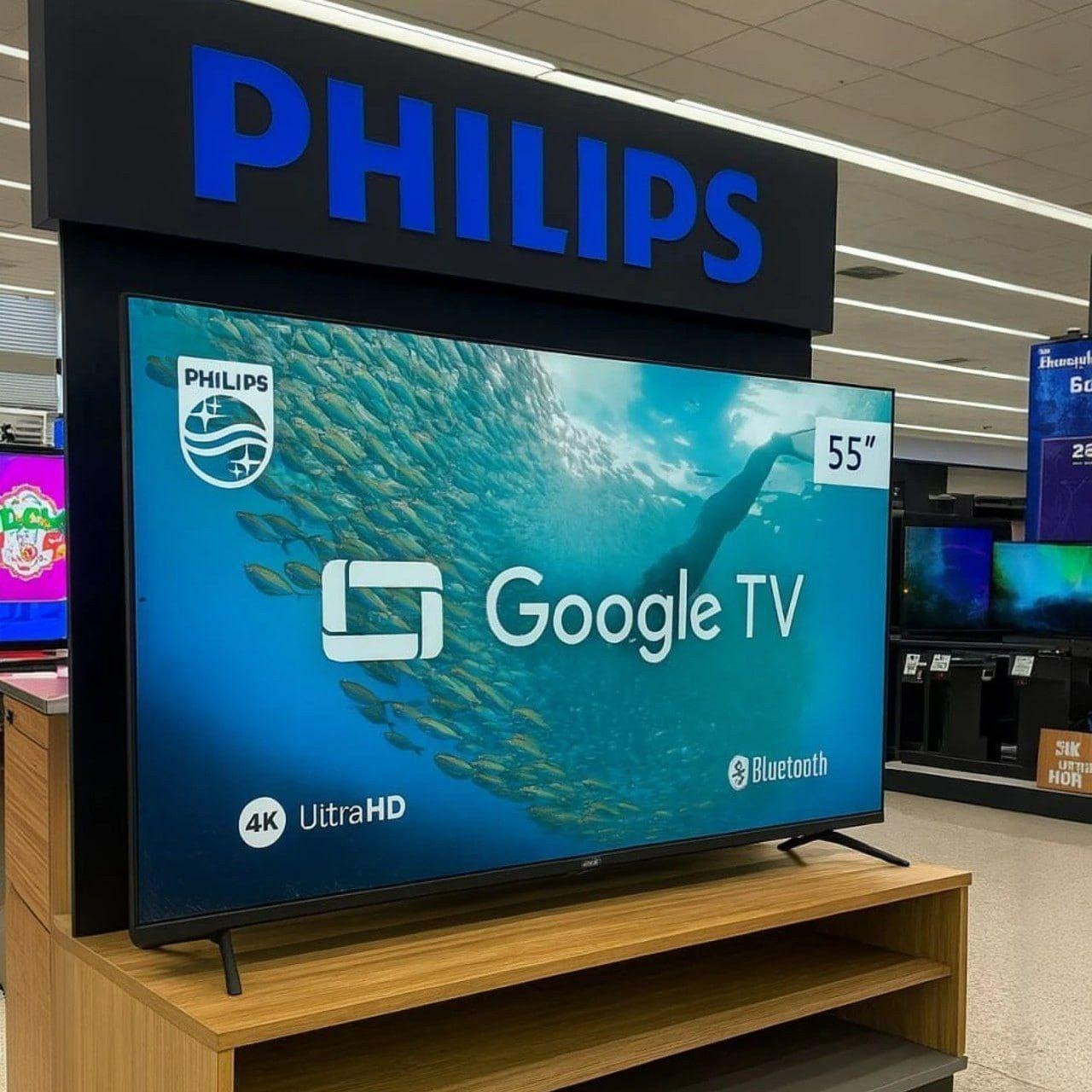 Smart TV PHILIPS 55" 4K 55PUG7300
