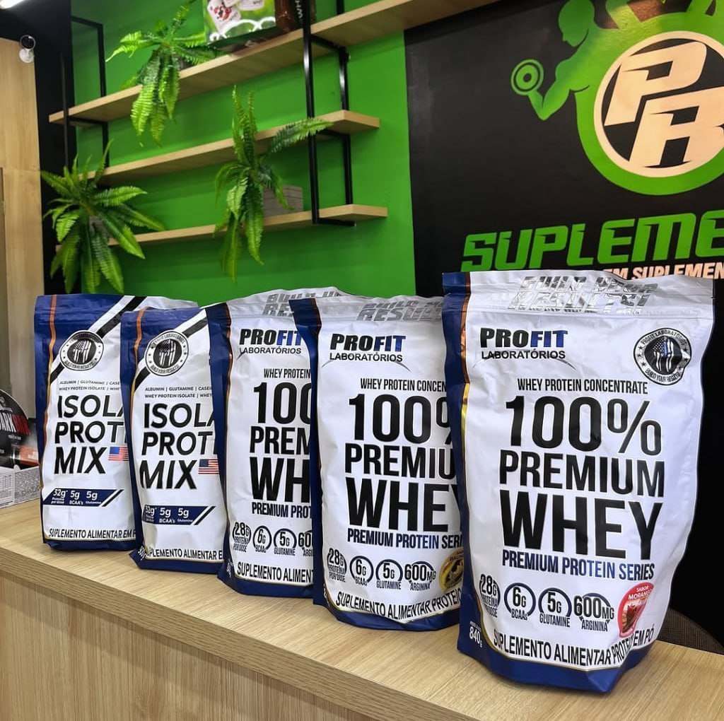 Whey Protein 100% Concentrado Premium 840g Profit Cookies