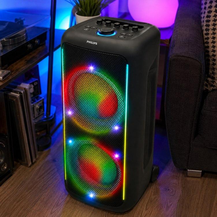 Caixa de Som Bluetooth 1800W Party Speaker Philips TAX5000/78