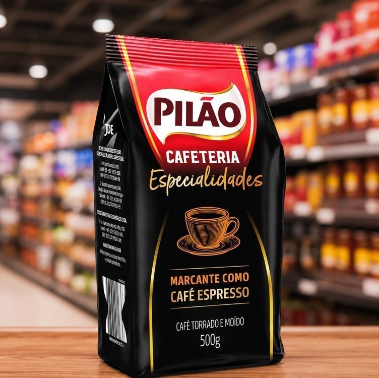 Café Pilão Cafeteria Especialidades Coado Pouch 500g
