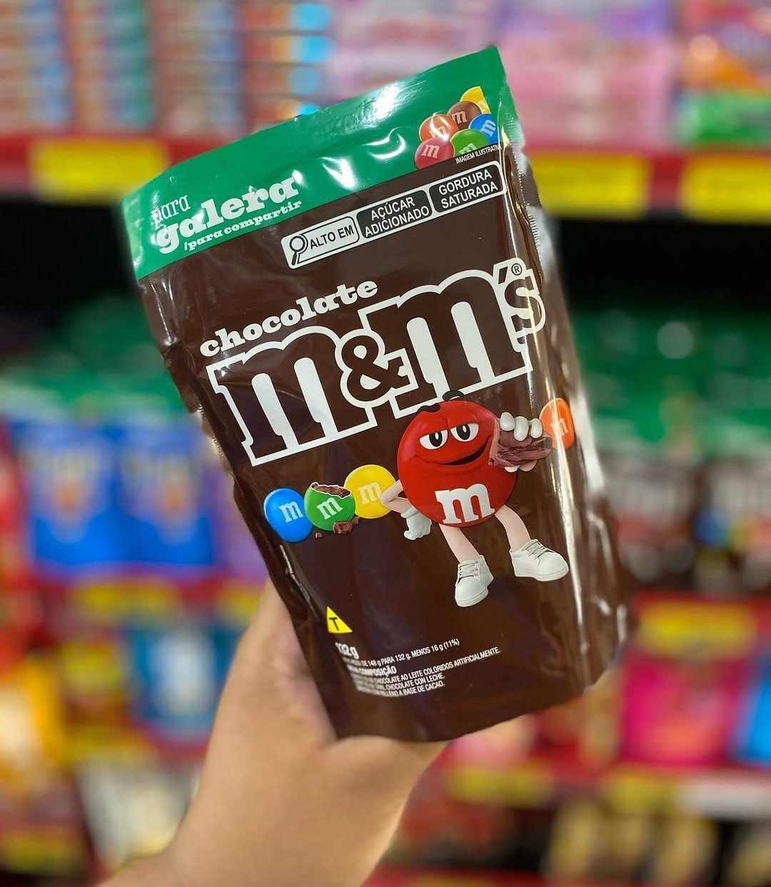 Chocolate M&M'S Ao Leite 132g