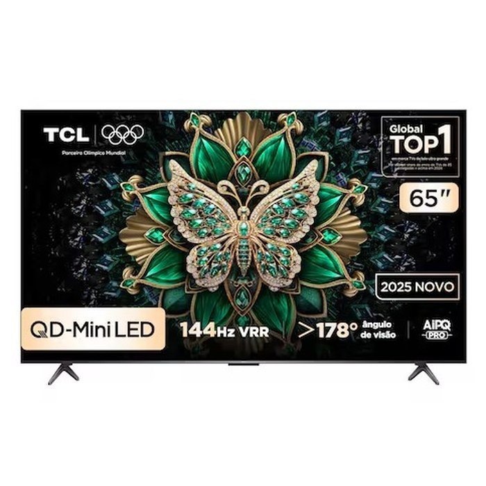 Smart TV TCL 65" C6K QD-Mini LED 4K 120Hz