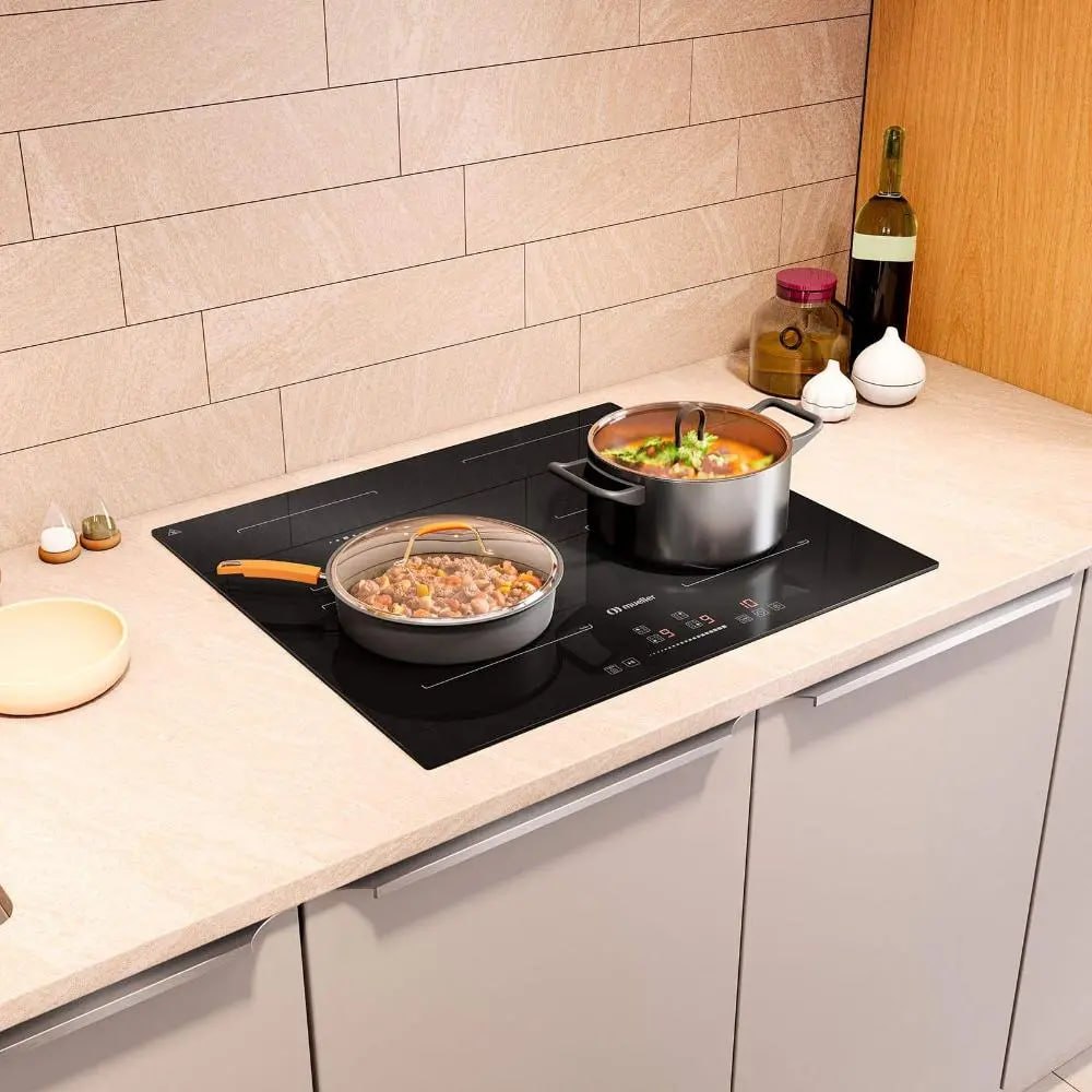 Cooktop de Indução Mueller 4 Bocas 7200W Painel Touch