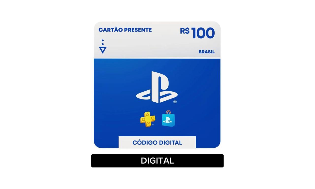 Sony PlayStation Store Gift Card R$ 100 Digital