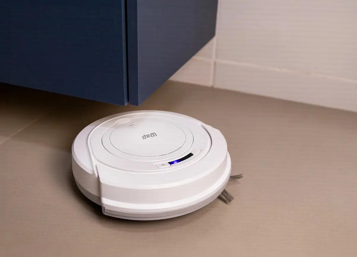 Robô Aspirador de Pó WAP ROBOT W90 Pérola Automático 3 em 1