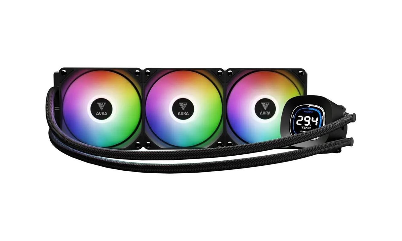 Water Cooler Gamdias Aura GL 360 ARGB com Display Digital