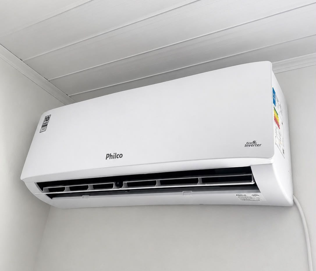 Ar-condicionado Split Inverter Philco 12000 BTUs Quente e Frio 220V