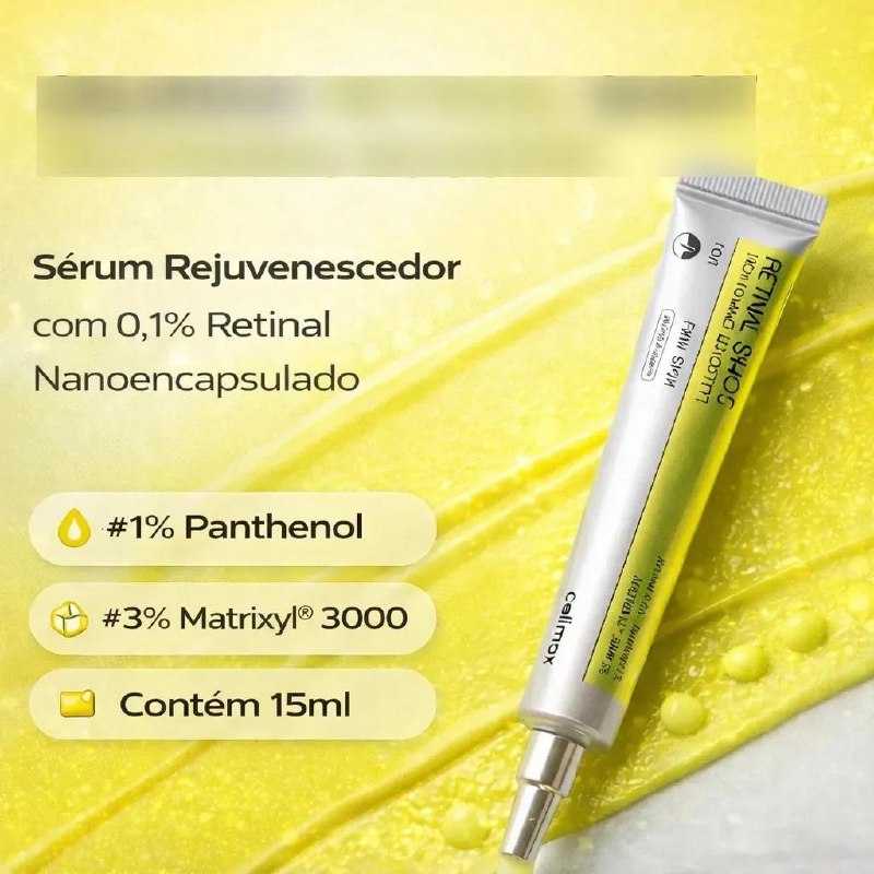 Sérum Rejuvenescedor Celimax Retinal Shot Tightening Booster 15ml