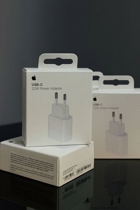 Carregador Fonte iPhone Original 20W Apple Tipo C