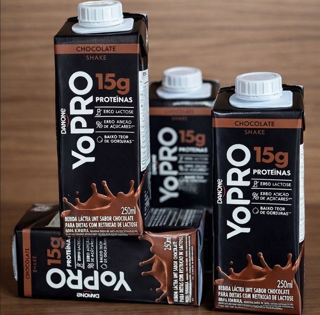 YoPRO Bebida Láctea Chocolate 250ml - Pack 12 Unidades