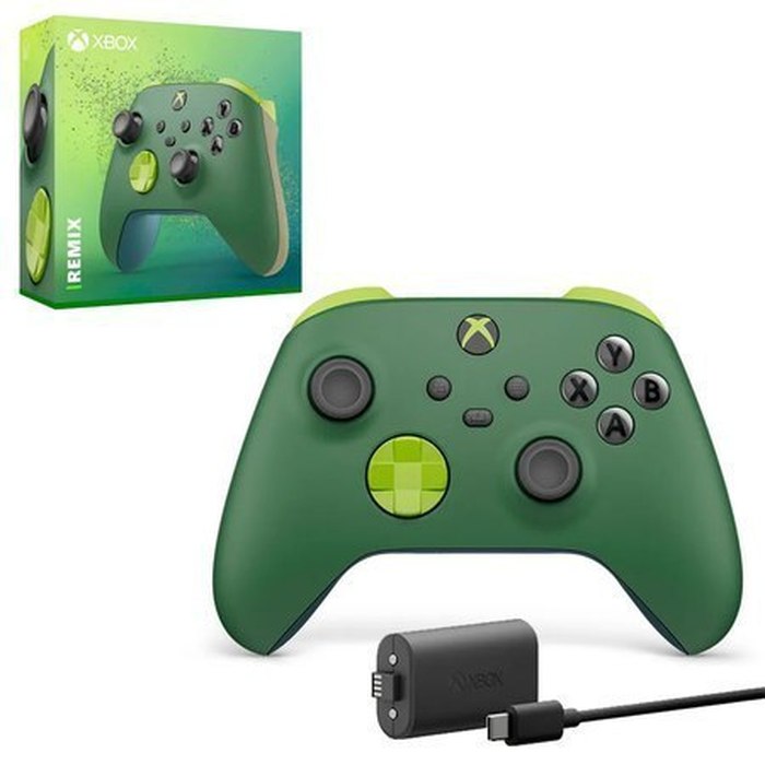 Controle sem Fio Xbox Remix Edição Especial com Bateria Recarregável