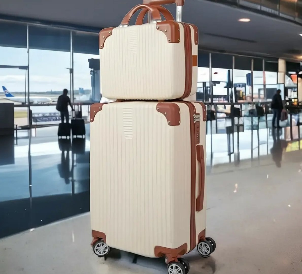 Mala de Viagem 10kg Rodas 360° Miami com Frasqueira