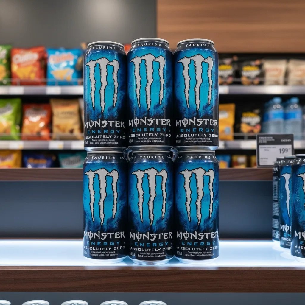 Pack Monster Absolutely Zero 473ml - 6 Unidades