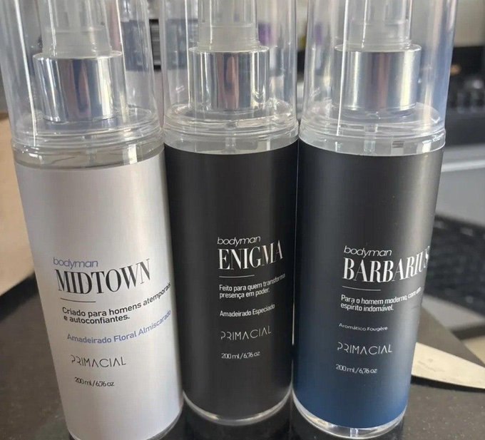 Kit Body Splash Barbarius Enigma Midtown 200ml