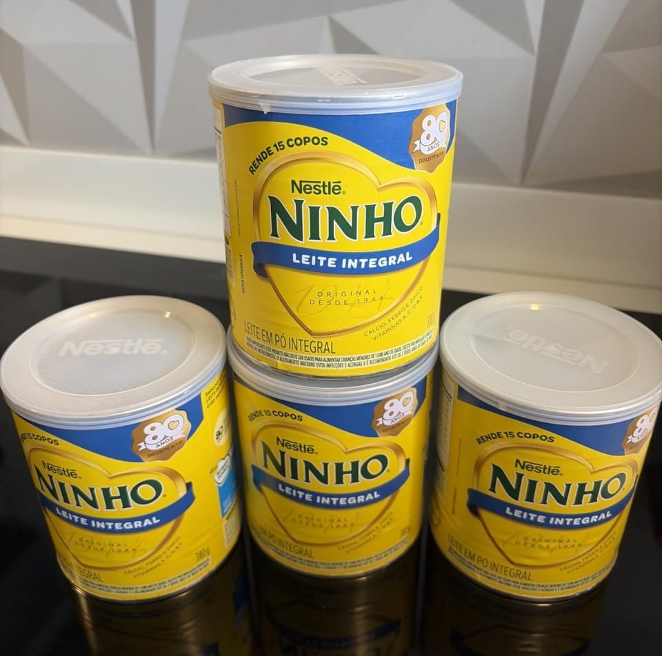 Leite em Pó Integral Ninho 380g
