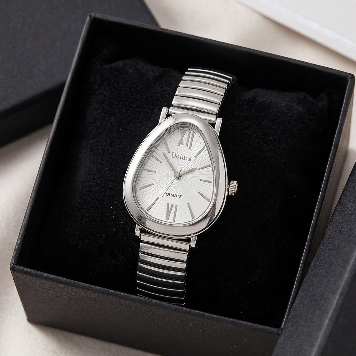 Relógio De Pulso Bracelete Tulipa Feminino