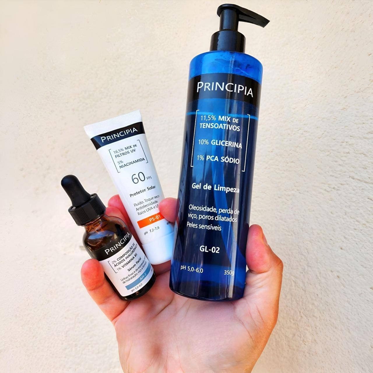 Kit Principia Skincare GL-02 + AH-2 + PS-01