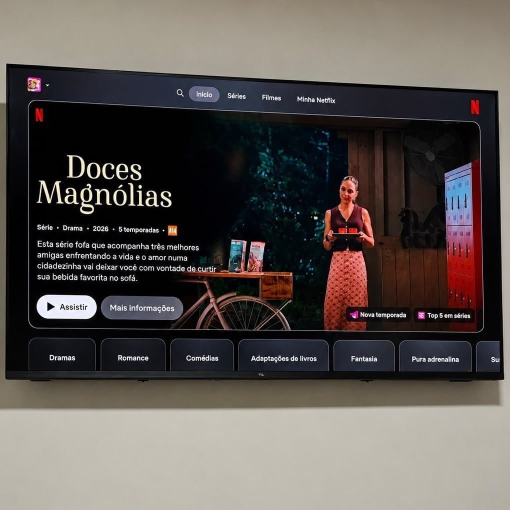 Smart TV HQ QLED 50 Polegadas Dolby Audio