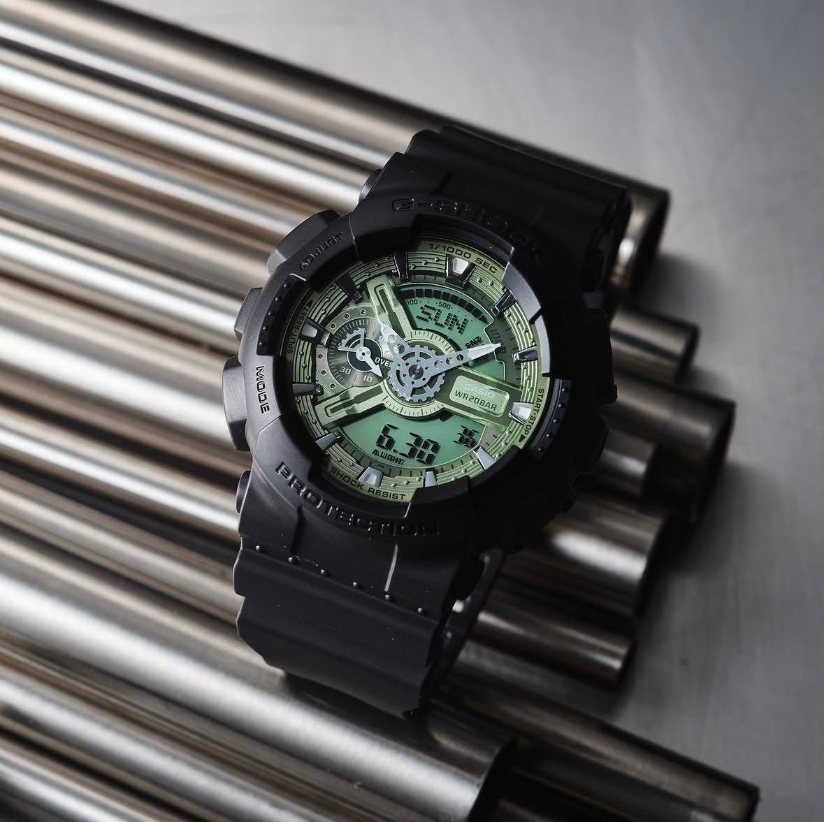 Relógio G-Shock GA-110CD-1A3 Preto de Resina