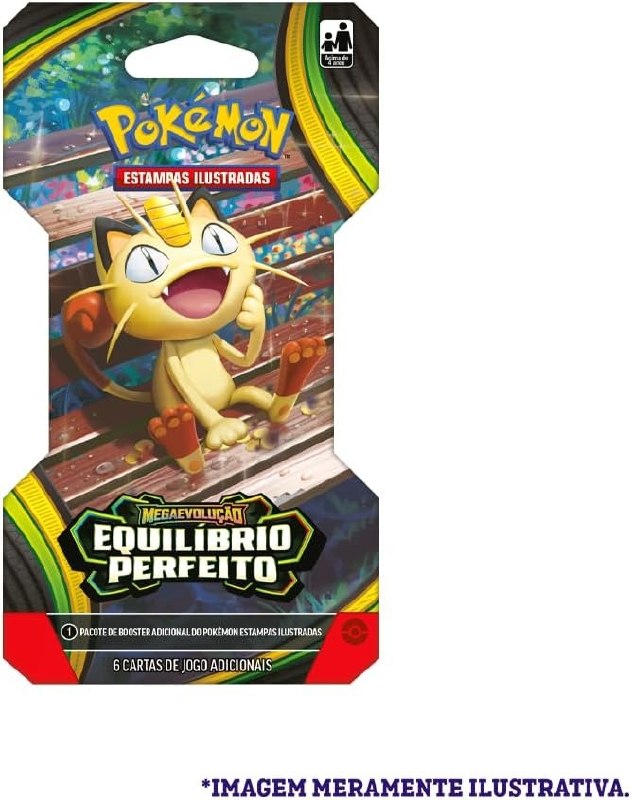 Pokémon TCG Blister Unitário ME03 Equilíbrio Perfeito