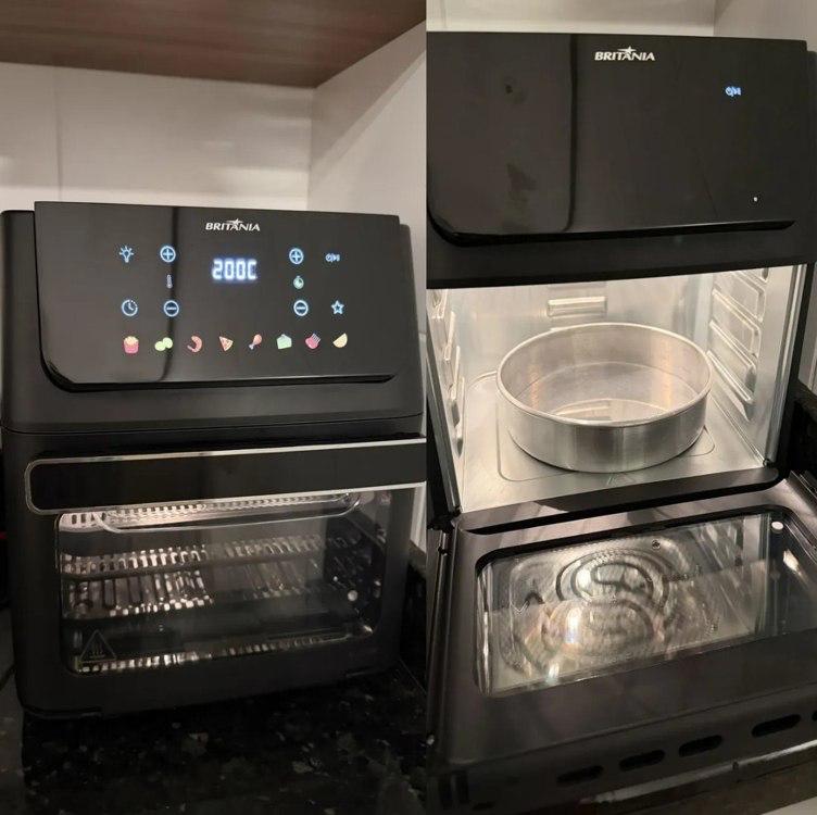 Air Fryer Oven Britânia 11 Litros 8 Funções 1800W 110V