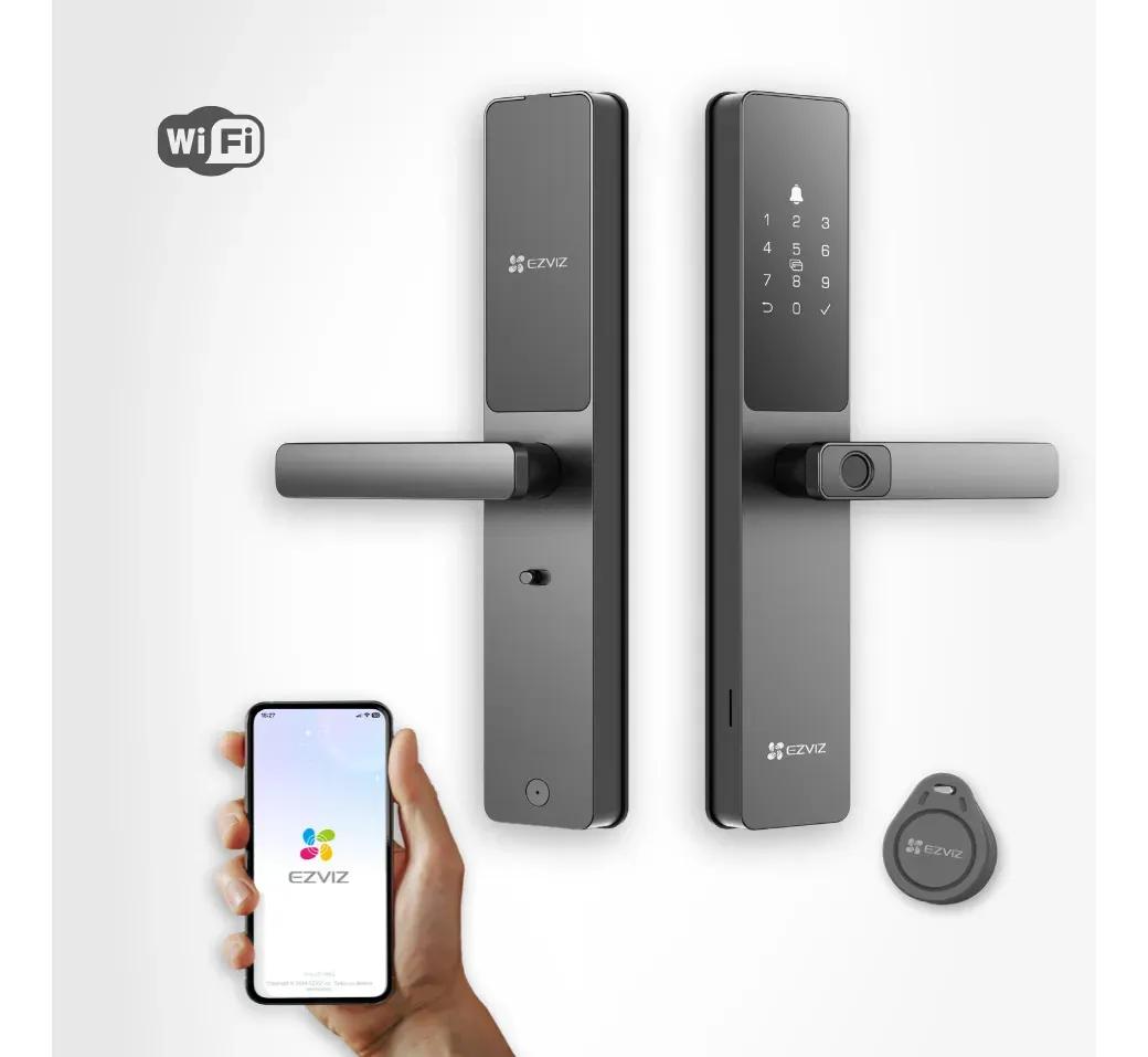 Fechadura Digital Inteligente Ezviz DL05 com Wi-Fi
