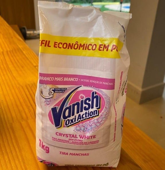 Vanish Tira Manchas Em Pó Crystal White Oxi Action 1kg