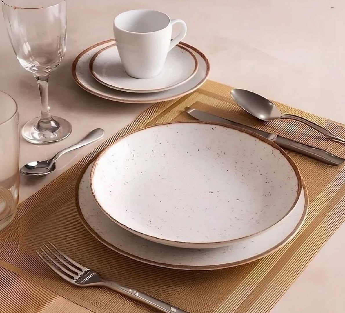 Aparelho de Jantar Tramontina Porcelana 20 Peças