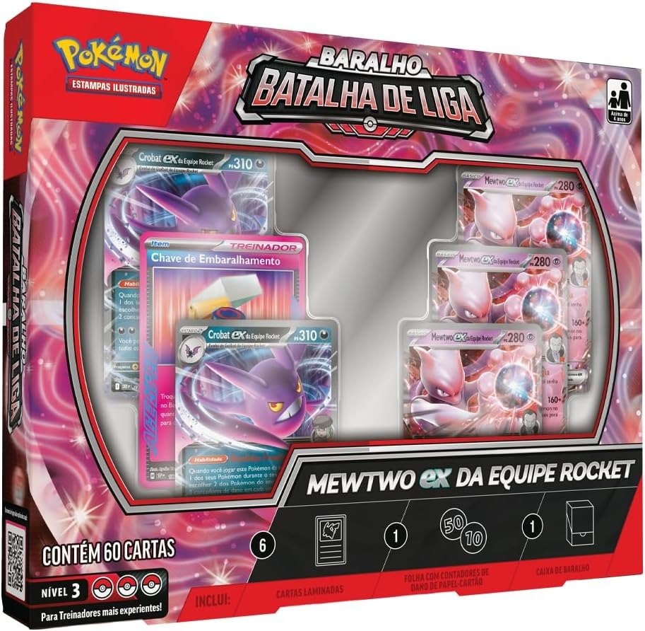 Pokémon TCG Deck Batalha de Liga Mewtwo EX