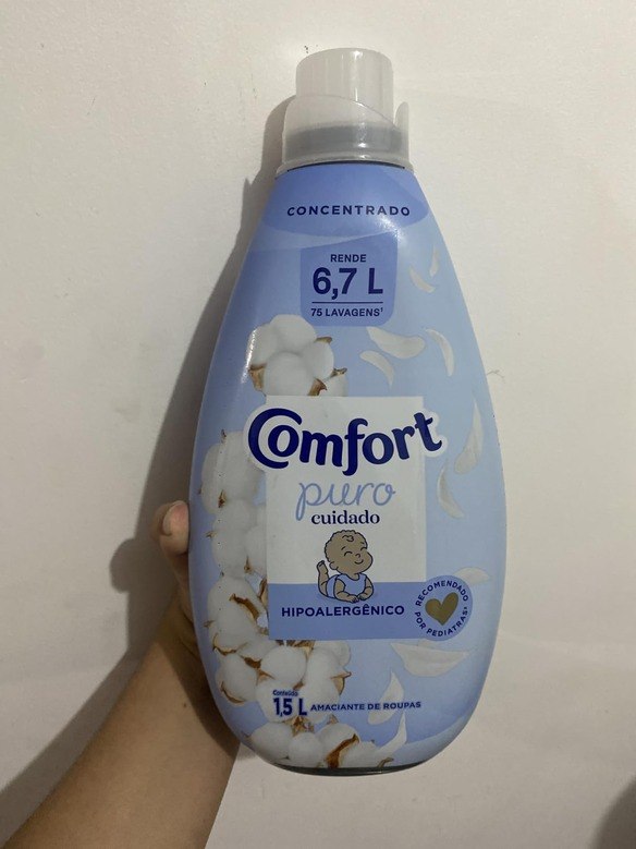 Amaciante Comfort Concentrado Puro Cuidado 1,5L