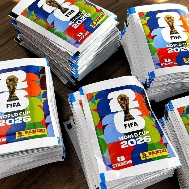 Kit 10 Envelopes Figurinhas Copa do Mundo FIFA 2026