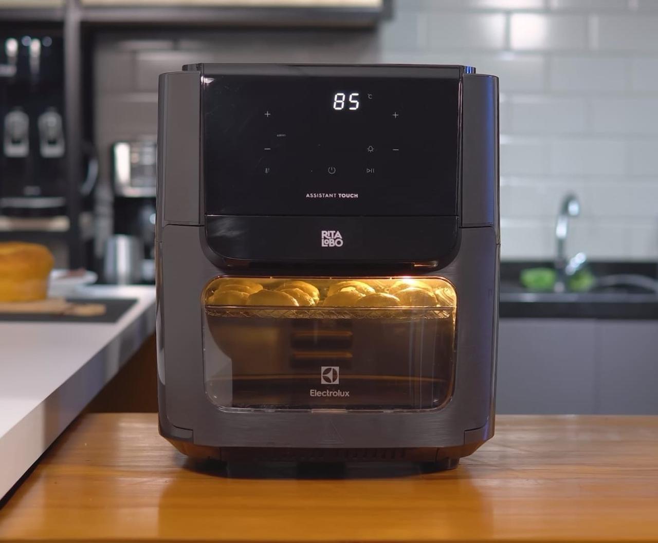 Air Fryer Oven Electrolux 12L Painel Digital Rita Lobo 1700w