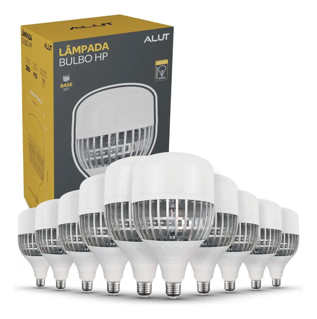 Kit 10 Lâmpadas Bulbo LED 100w 6500k Branca Fria