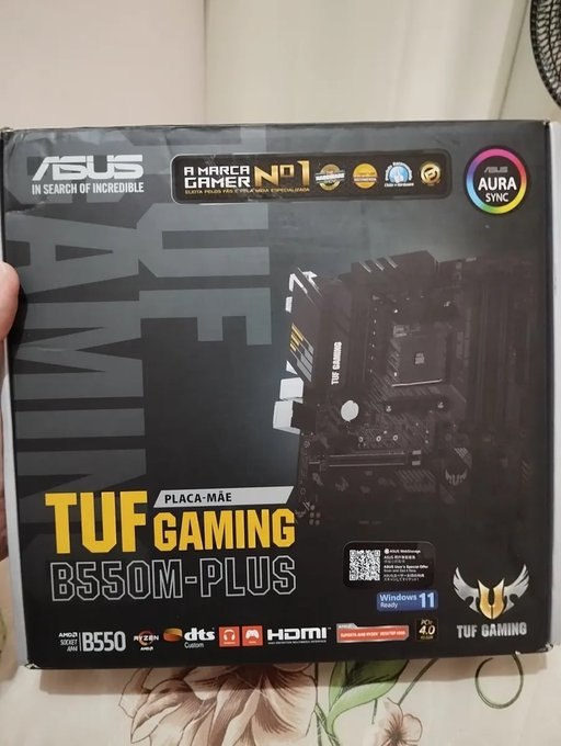Placa-mãe Asus TUF Gaming B550M-Plus AM4