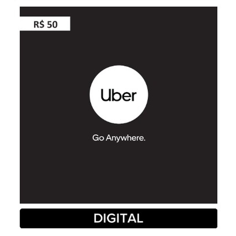 Uber Gift Card R$50 Digital