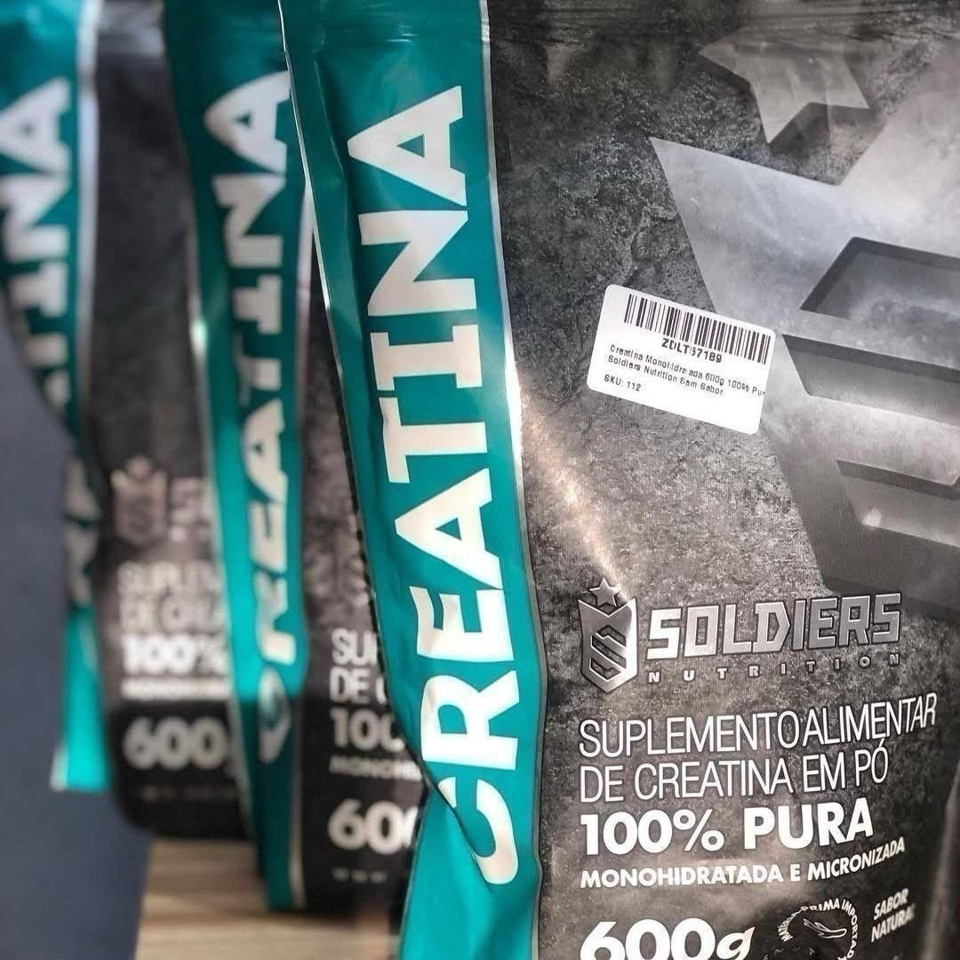 Kit 2 Creatinas Soldiers Nutrition 600g