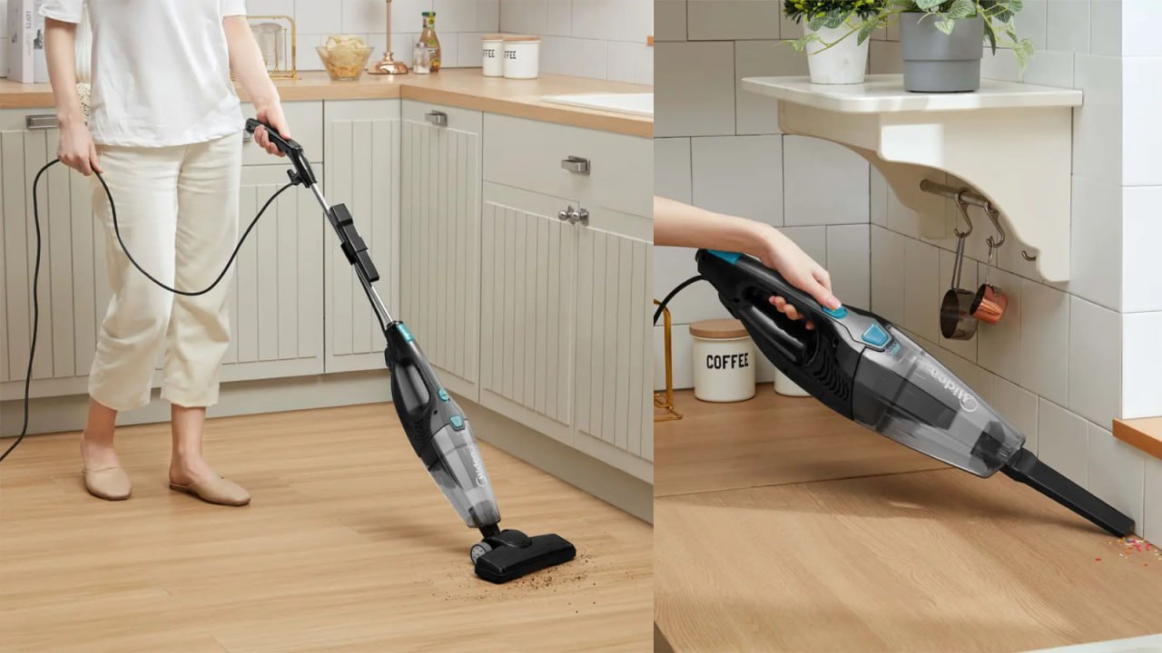 Aspirador de Pó Vertical Midea 2 em 1 1350W 127V