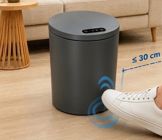 Lixeira Inteligente 16 Litros com Sensor Automático