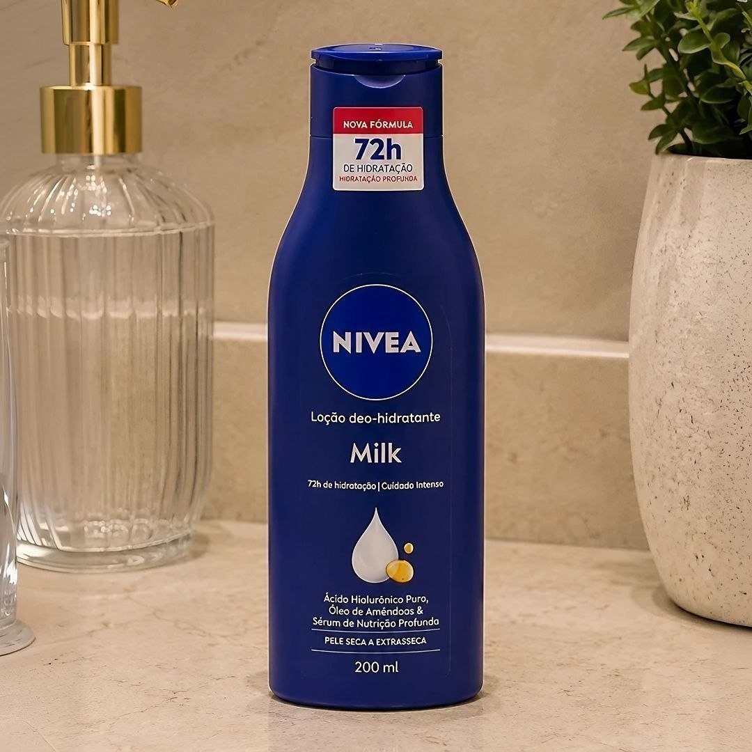 NIVEA Loção Deo-Hidratante Milk 200ml
