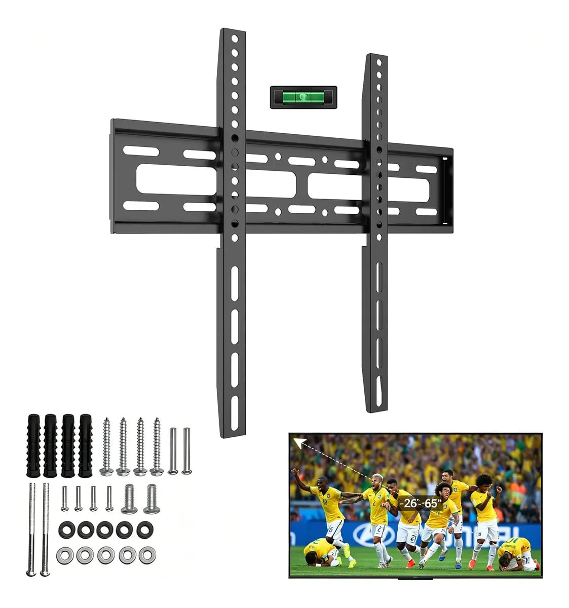 Suporte TV Parede Universal 26-65 polegadas