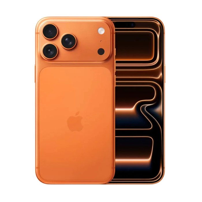 iPhone 17 Pro Laranja