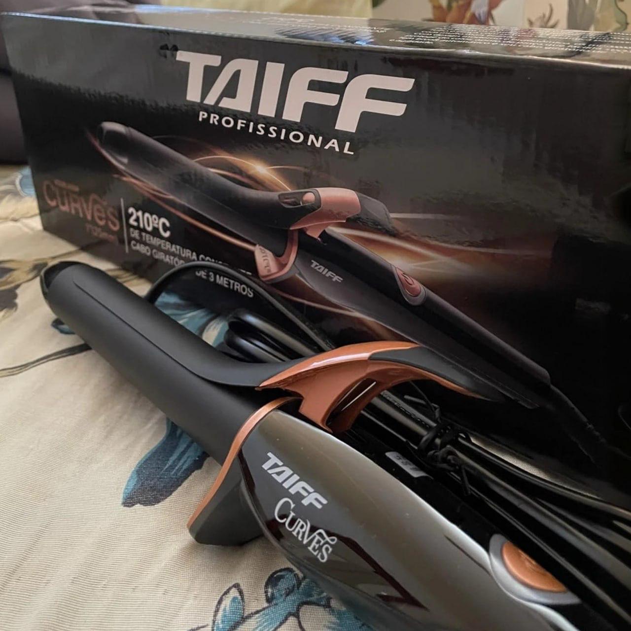 Modelador de Cachos Taiff Curves 2.5cm Bivolt