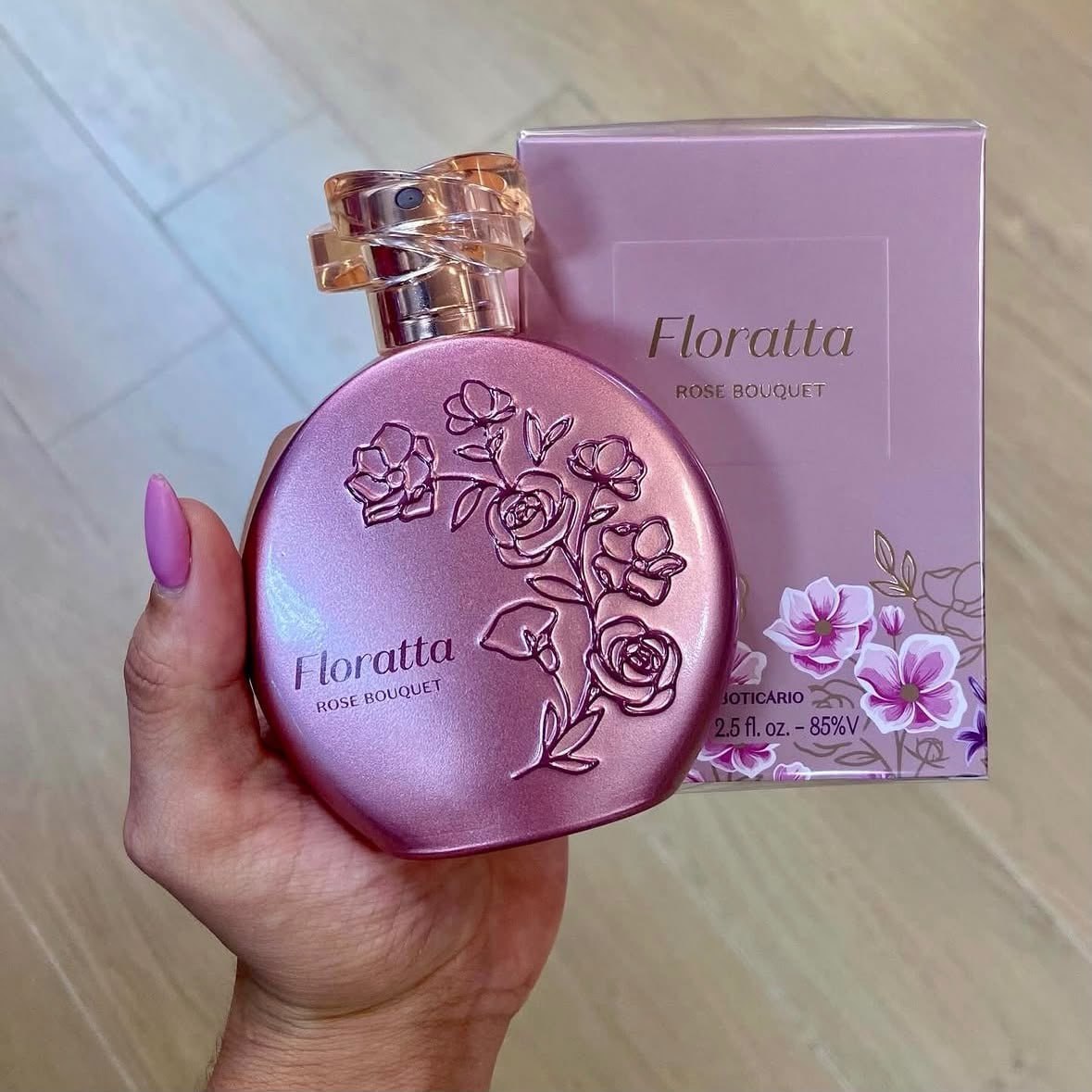 Perfume O Boticário Floratta Rose Bouquet 75ml
