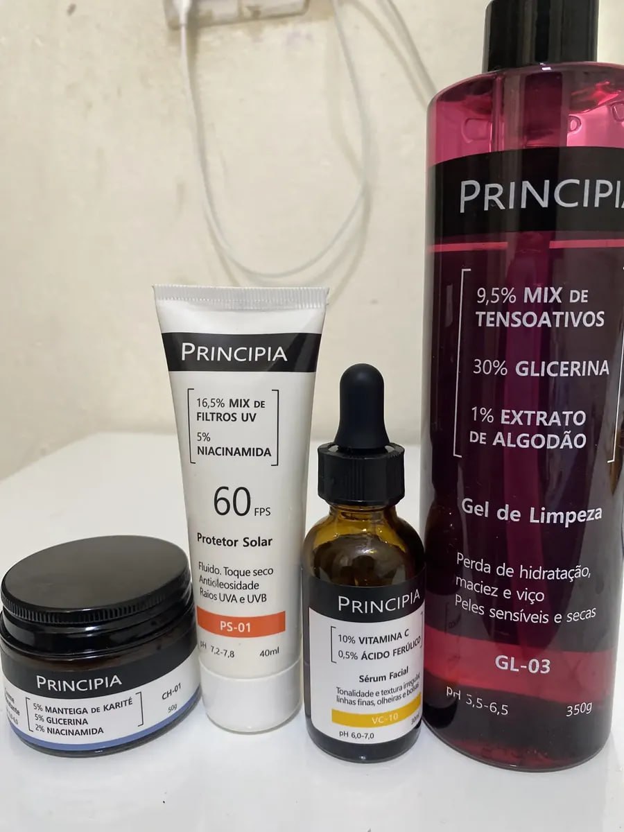 Kit Principia Essencial Gl-03 + Ch-01 + Vc-10 + Ps-01