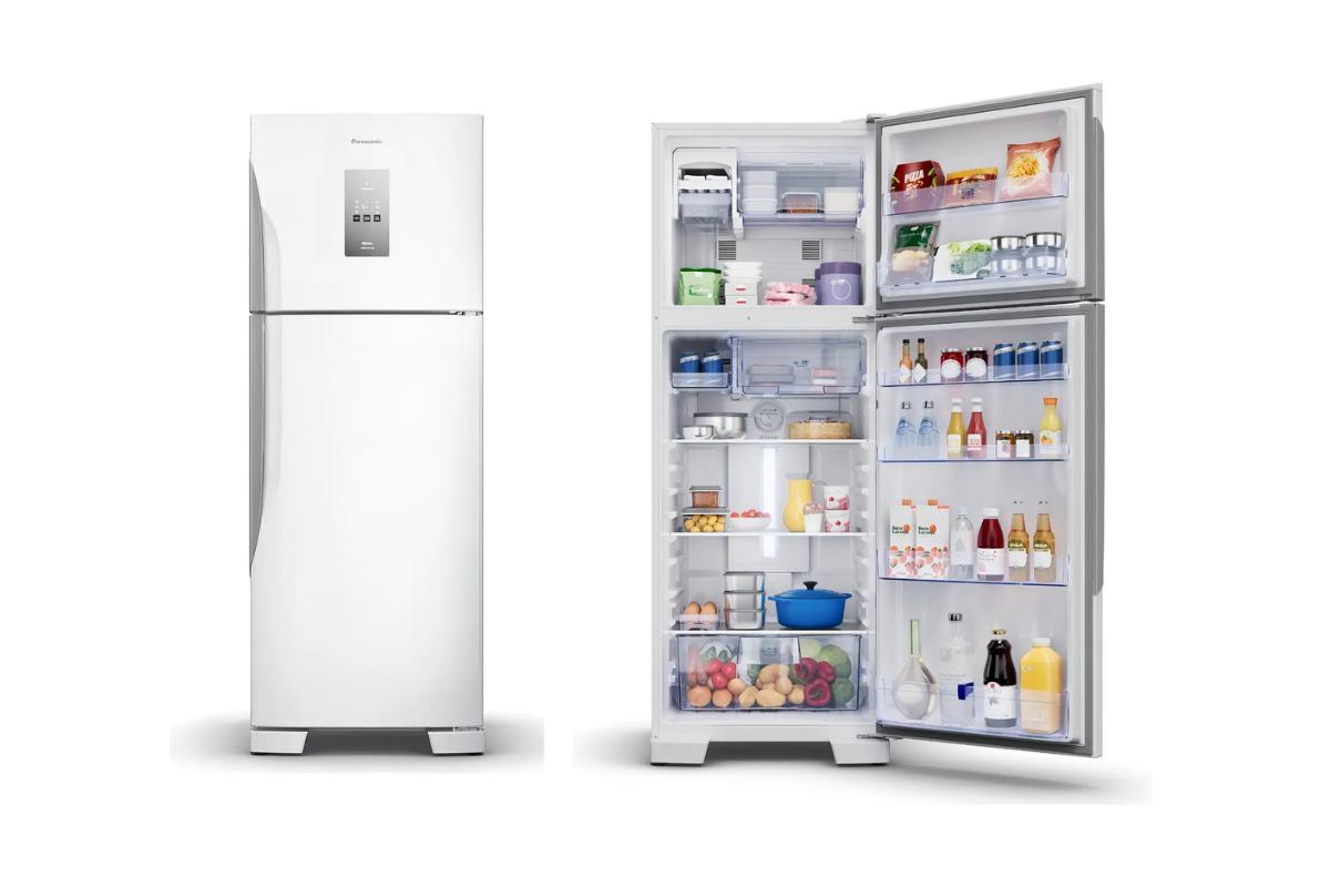 Geladeira Panasonic 483L Inverter Branca 220v BT71