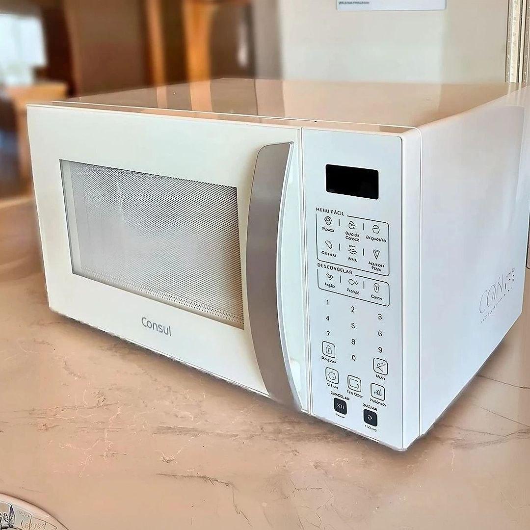 Micro-ondas 32 Litros Consul Branco 110v CMS46AB