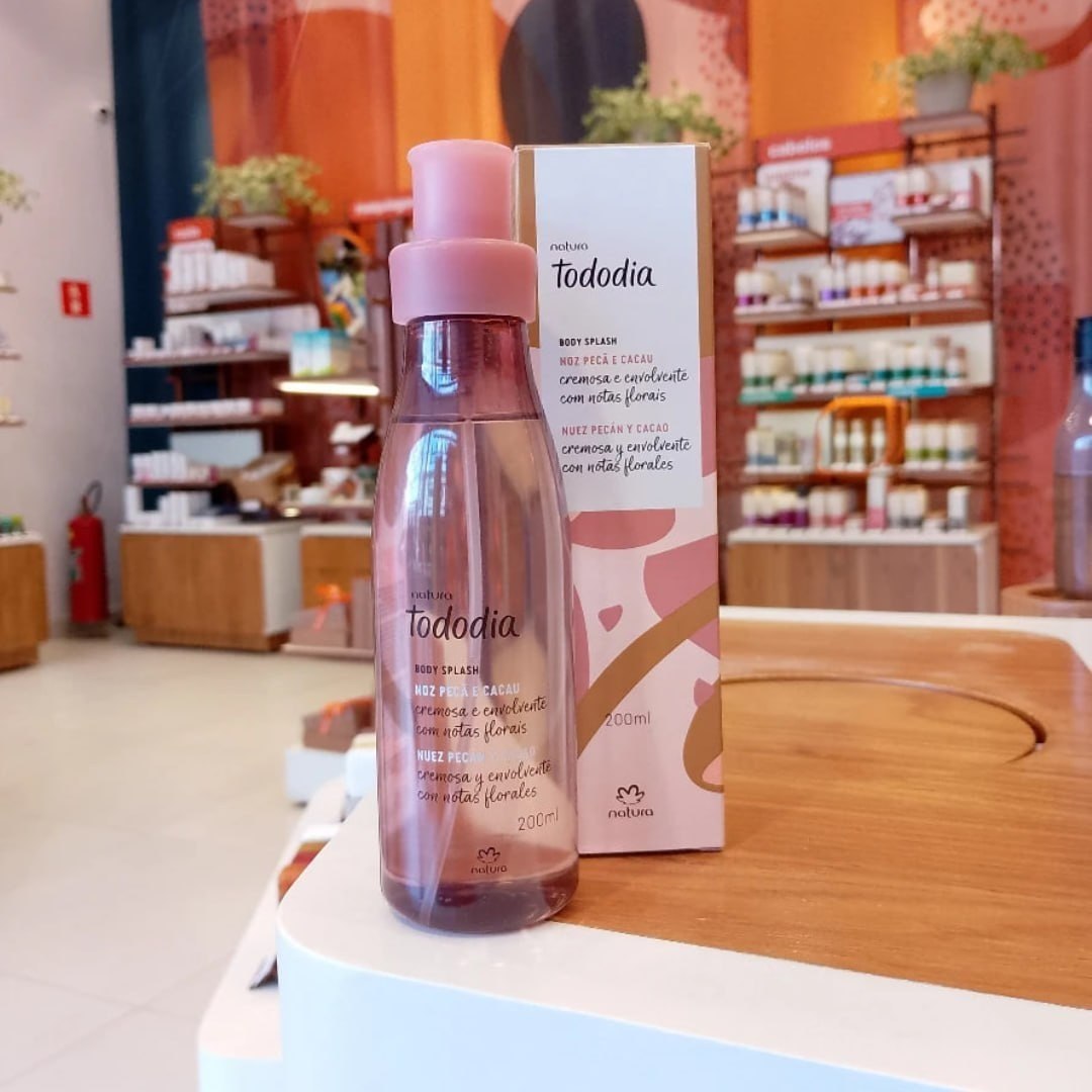 Body Splash Tododia Noz Pecã E Cacau 200ml